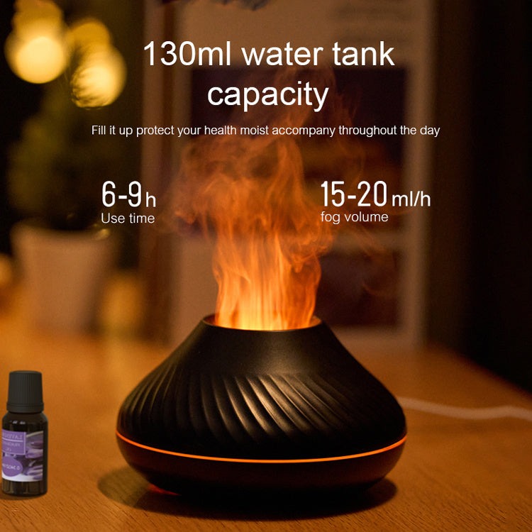 Newest RGB Flame Aroma Diffuser 130Ml