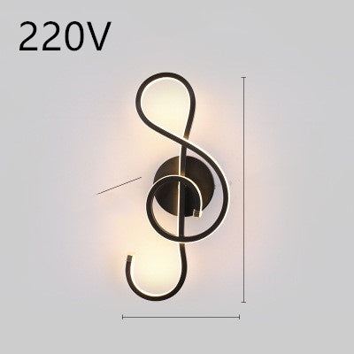 Minimalist bedroom bedside lamp