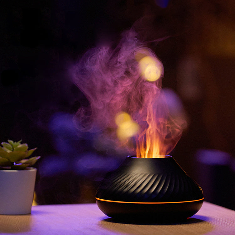 Newest RGB Flame Aroma Diffuser 130Ml