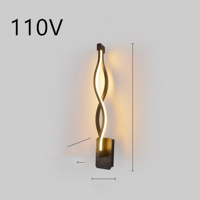 Minimalist bedroom bedside lamp
