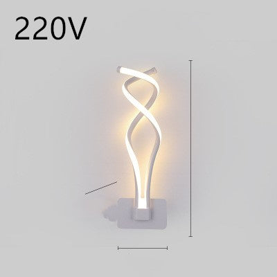 Minimalist bedroom bedside lamp