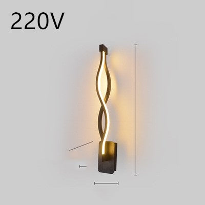 Minimalist bedroom bedside lamp