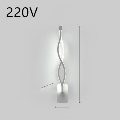 Minimalist bedroom bedside lamp
