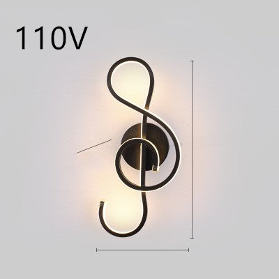 Minimalist bedroom bedside lamp