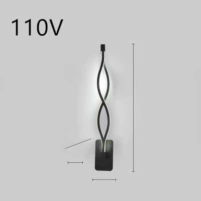 Minimalist bedroom bedside lamp