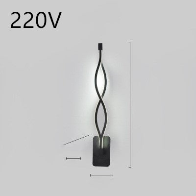 Minimalist bedroom bedside lamp
