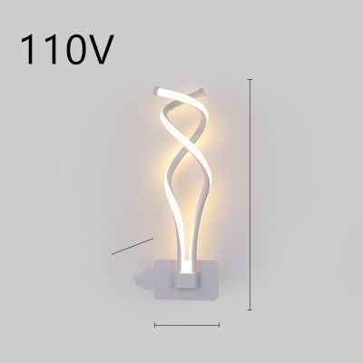 Minimalist bedroom bedside lamp