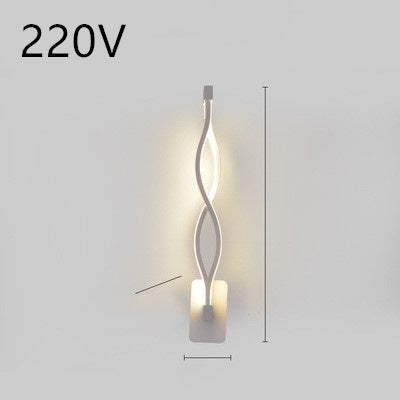 Minimalist bedroom bedside lamp