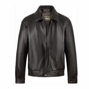 Leather Bomber Jacket